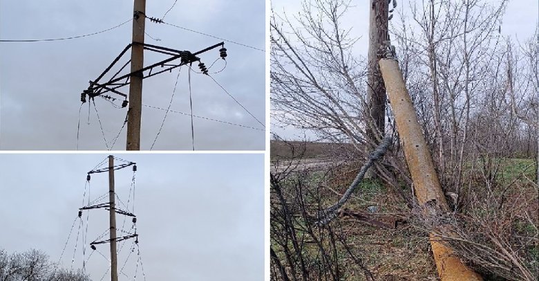 обстріл енергетики на Херсонщині