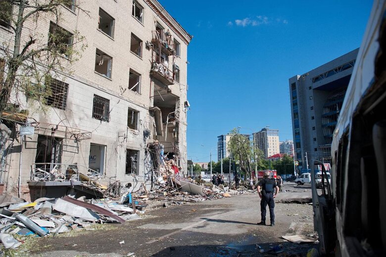 Наслідки ворожих обстрілів Харкова