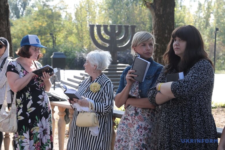 Jews in Kyiv commemorated victims of Holocaust in Babyn Yar 02