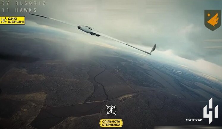 Воїни 411 полку "Яструби" знищили у небі ворожий безпілотник "Zala". ВIДЕО