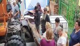 Защитники исторической усадьбы Барбана на улице Обсерваторной в Киеве заявили о нападении титушек. ВИДЕО