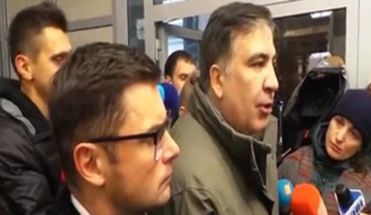 Saakashvili says PGO must refer his case to SBU. PHOTOS