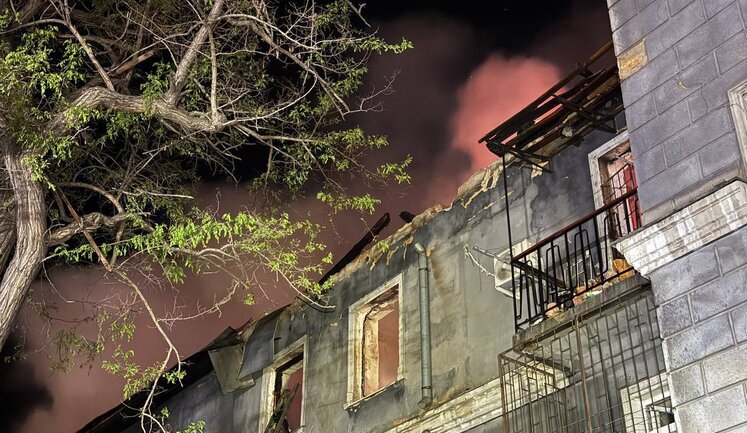 Russian attack on Odesa: "Shahed" drone hits high-rise building, two people killed. VIDEO&PHOTOS