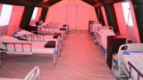 Мобільний госпіталь для хворих на коронавірус розгорнули на Хмельниччині, - ДСНС. ВІДЕО+ФОТОрепортаж