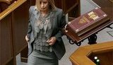 Анна Герман заявила, что Партия регионов завтра не будет блокировать парламентскую трибуну