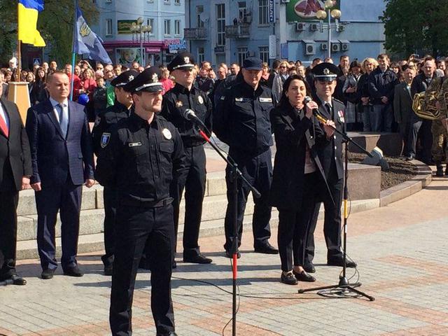 полиция присяга ривне патрульная патрульные