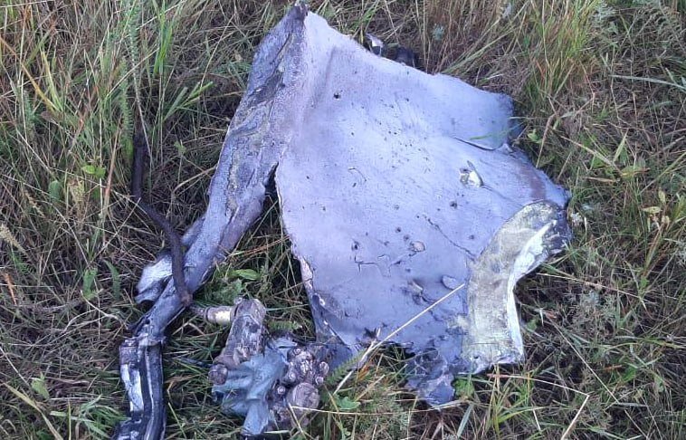 Уламки російських ракет, збитих на Дніпропетровщині