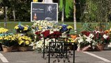 Із головою Дмитрівської громади Тарасом Дідичем, який загинув під час вибухів у Милій, попрощалися на Київщині. ФОТОрепортаж