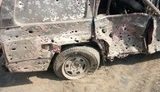 Внаслідок мінометного обстрілу терористів на Світлодарській дузі знищено волонтерський автомобіль, - Мисягін. ФОТОрепортаж