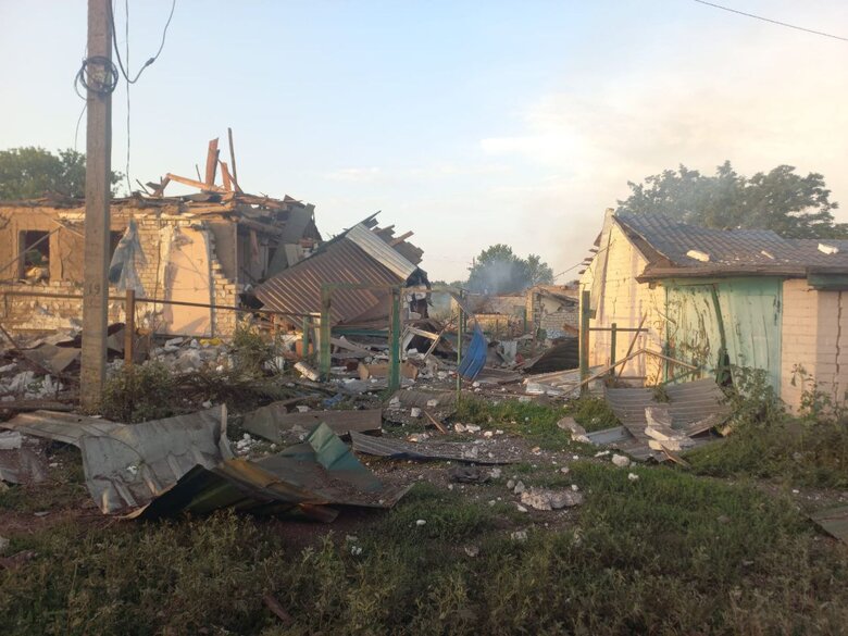 Shelling of Donetsk region on 12 July
