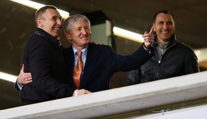 Друга Зеленского Шефира заметили с Ахметовым на матче "Шахтера" в Польше. ФОТО