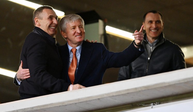 Друга Зеленского Шефира заметили с Ахметовым на матче "Шахтера" в Польше. ФОТО