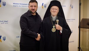 Зеленский встретился с Вселенским Патриархом Варфоломеем в Нью-Йорке. ВИДЕО+ФОТОрепортаж