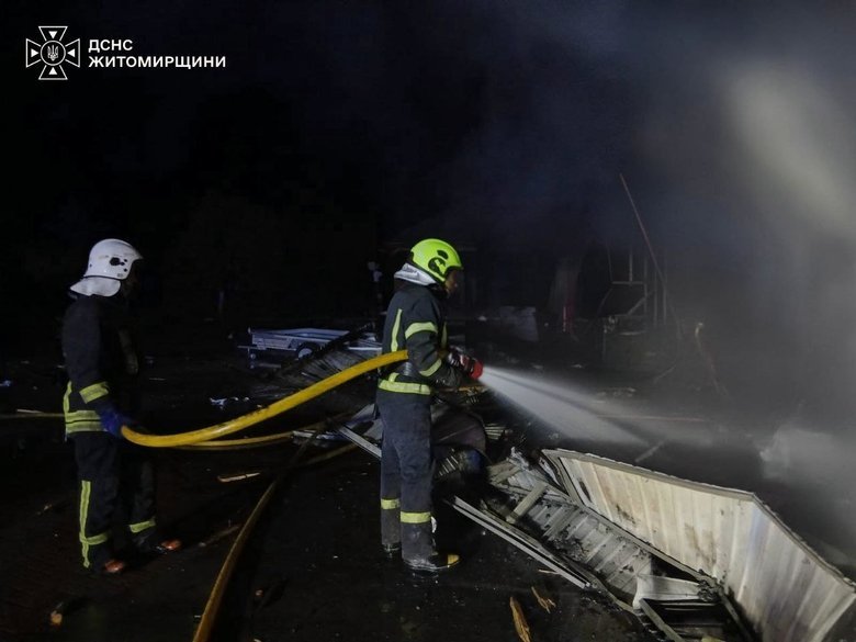 обстріл Житомирщини 24 жовтня