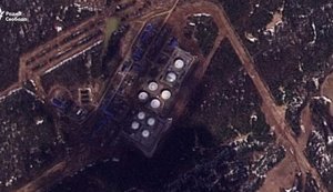 Пожар на нефтеперекачивающей станции возле российской Перми: первые спутниковые снимки. ФОТО