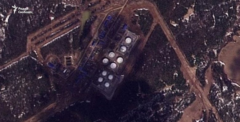 Пожар на нефтеперекачивающей станции возле города Пермь