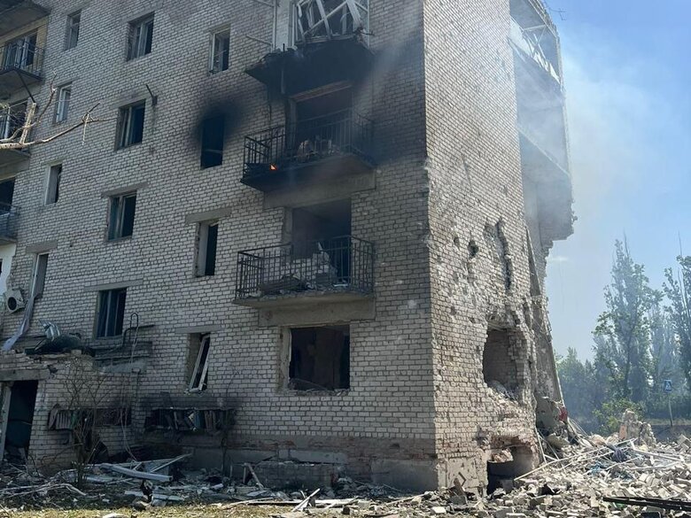 Наслідки ворожих обстрілів Донеччини