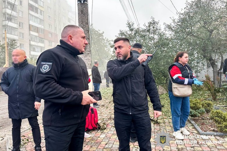 Russian attack on Rivne on 14 October – eight wounded, four hospitalised