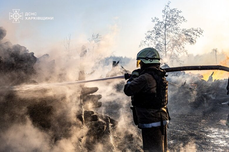 пожежа на Харківщині