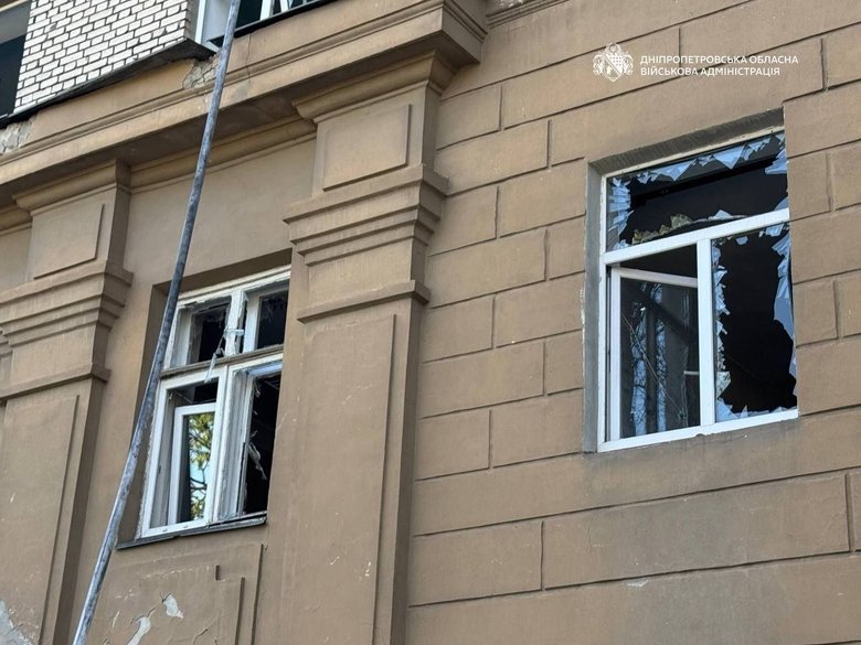 Удар РФ по Дніпру