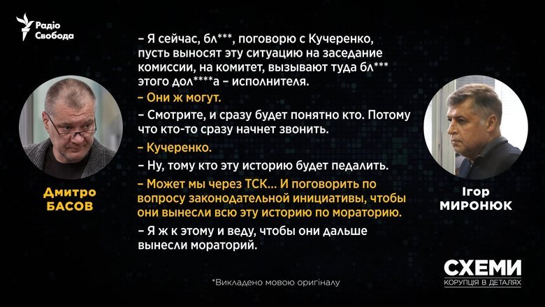 Kucherenko on the Mindich tapes