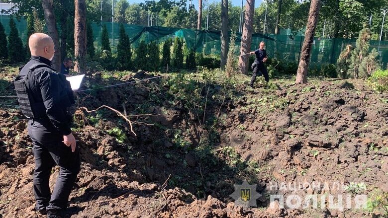 Последствия обстрелов Харькова и области, - Нацполиция 05