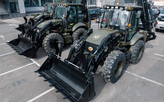 AFU engineering brigade to receive 8 excavators for construction of fortifications at front. PHOTOS