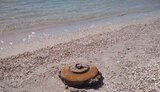 На березі Азовського моря в Кирилівці знайшли міну, - ДСНС. ФОТО