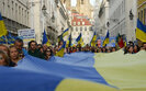 Акции в поддержку Украины в Лиссабоне