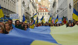 Rallies in support of Ukraine in Lisbon