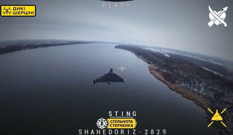 Дронари 39-й бригады береговой обороны сбили 6 вражеских управляемых "шахедов" в Херсонской области. ВИДЕО