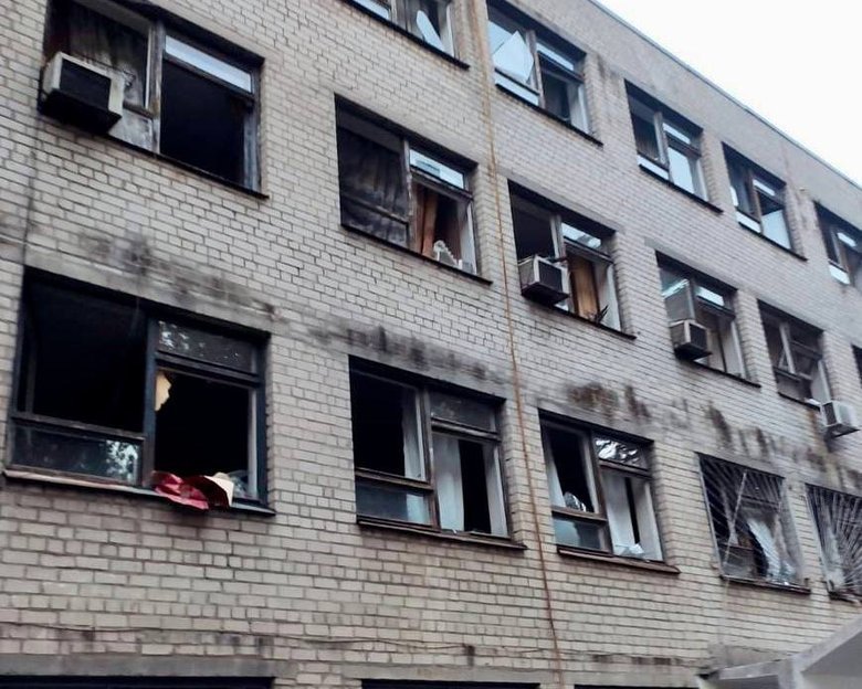 Дніпро після обстрілу