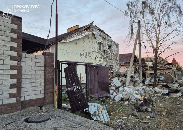 Russian strike on Zaporizhzhia
