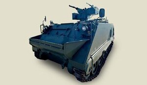 M113 armoured personnel carrier reinforced with new Ukrainian-made "Tavria 14.5/7.62" combat module - Ministry of Defence. PHOTO