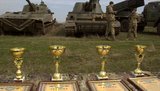 Артилерійські розрахунки змагалися у районі відведення військ на Донбасі, - Міноборони. ФОТОрепортаж