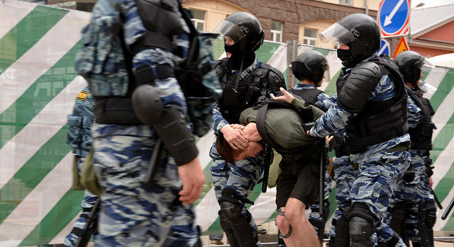 Moscow police brutally dispersed opposition demonstration 27 Moscow police brutally dispersed opposition demonstration 27