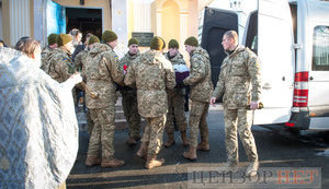Ukrainian fighter Serhii Rubanchykov, killed at Svitlodarsk, buried in Kyiv. PHOTOS