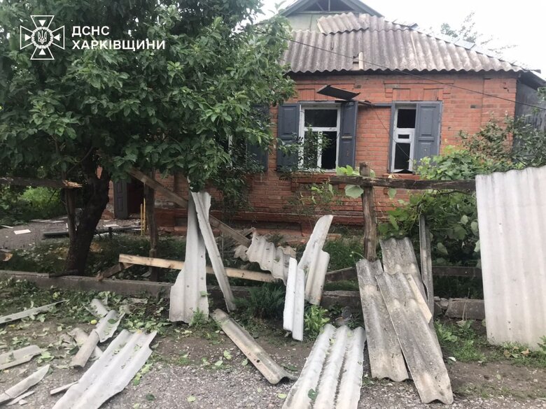 Росіяни скинули КАБ на Дергачі 26.06