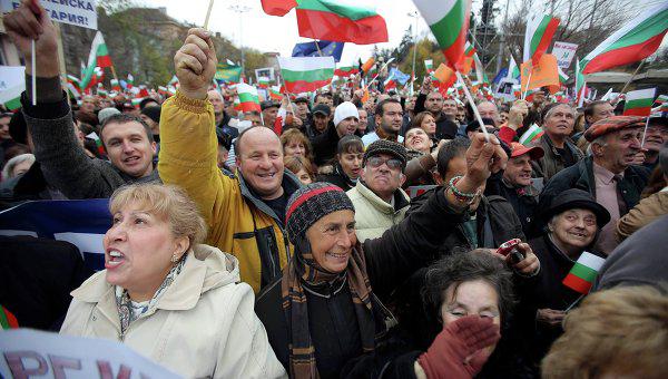 болгария протесты