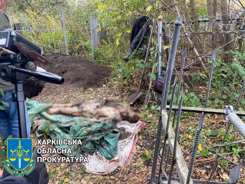 Bodies of two men with traces of torture were found in liberated Kozacha Lopan in Kharkiv region, - Prosecutor General’s Office 01
