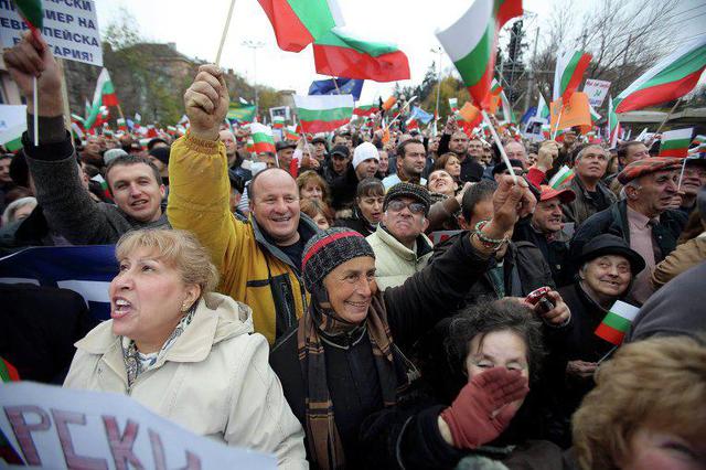 болгария протесты