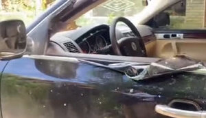 Car of collaborator Turulyov was blown up in Chornobayivka. VIDEO