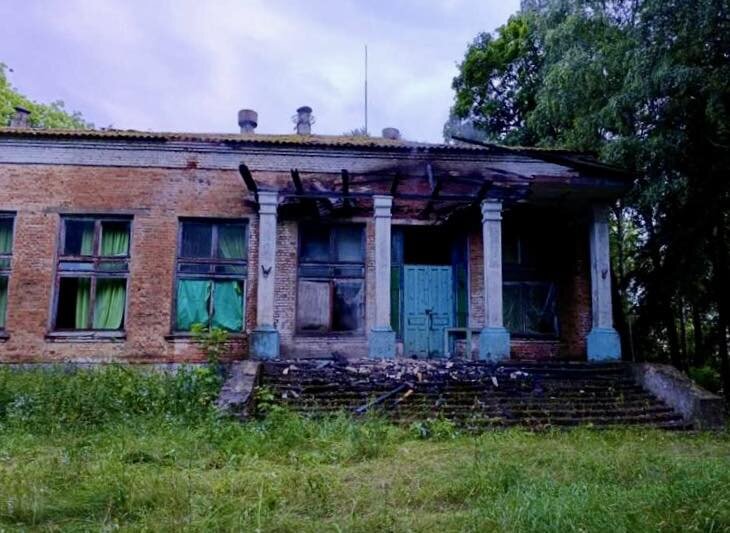 Последствия обстрела Черниговской области