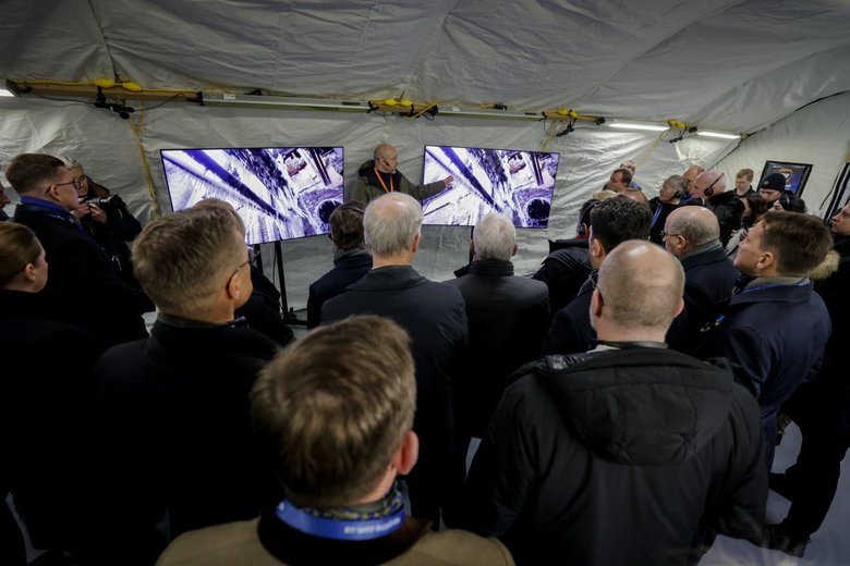 ТЭЦ Киева после обстрела