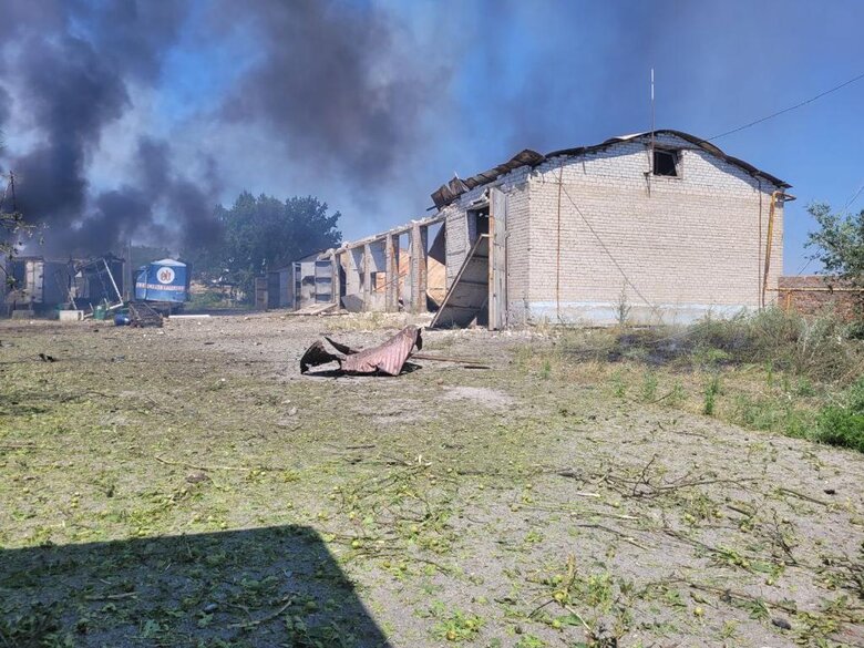 Consequences of shelling in Zaporizhzhia region: man died, 4 people were injured 03