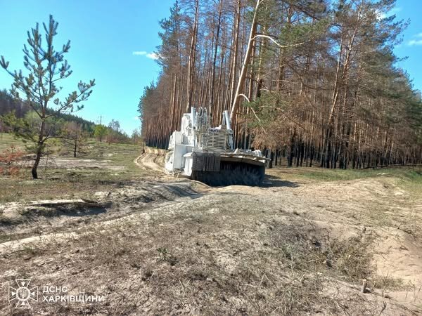 взорвалась машина разминирования