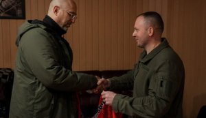 Шмыгаль посетил 100-ю механизированную бригаду и обсудил усиление войск современными технологиями. ФОТОРЕПОРТАЖ