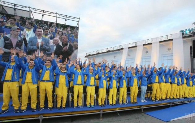 Українських спортсменів урочисто провели на Дефлімпіаду-2017 08 Українських спортсменів урочисто провели на Дефлімпіаду-2017 08