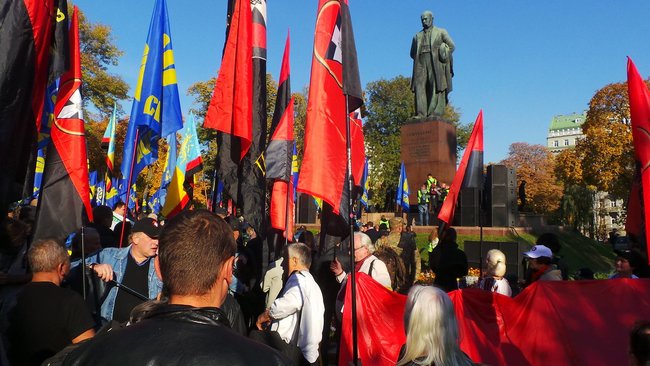 Марш УПА начался в центре Киева 14