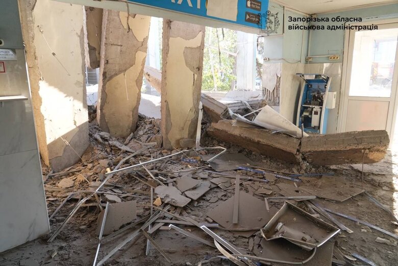 Consequences of the shelling of Zaporizhzhia
